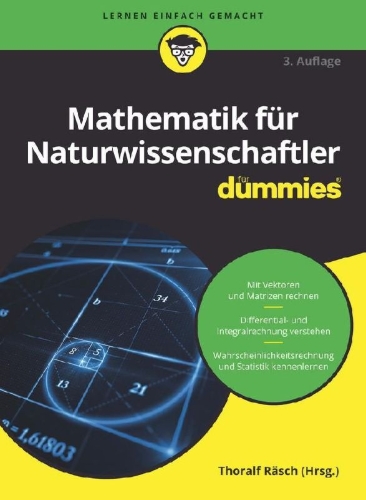 Buchcover und Innenansicht für das Buch: Mathematik für Naturwissenschaftler für Dummies