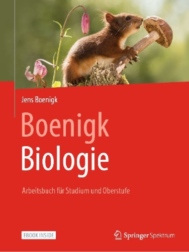 Buchcover und Innenansicht für das Buch: Boenigk, Biologie - Arbeitsbuch für Studium und Oberstufe