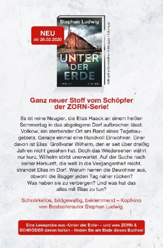 Buchcover und Innenansicht für das Buch: Zorn - Tod um Tod