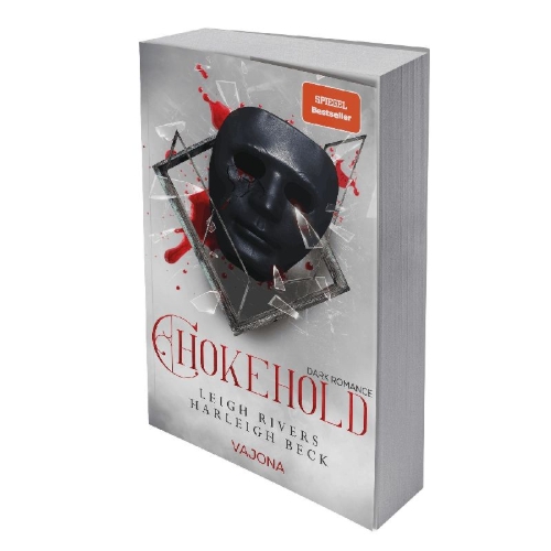 Buchcover und Innenansicht für das Buch: Chokehold: A Dark MM Romance