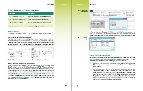 Buchcover und Innenansicht für das Buch: Sonderausgabe: Excel Formeln und Funktionen professionell einsetzen