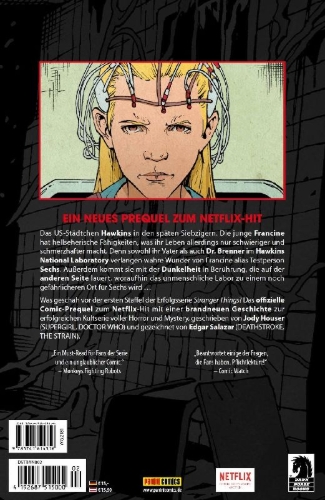 Buchcover und Innenansicht für das Buch: Stranger Things: Six