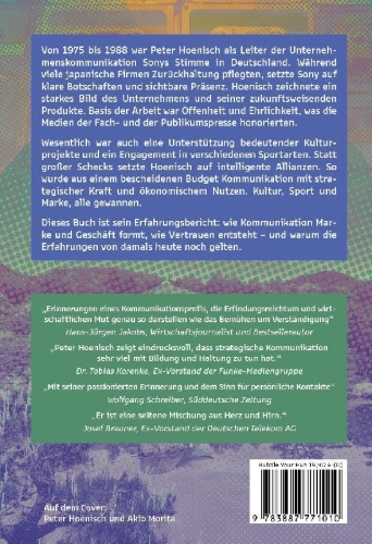 Buchcover und Innenansicht für das Buch: Image ist kein Zufall