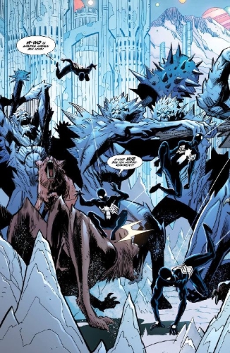 Buchcover und Innenansicht für das Buch: Marvel Super Heroes Secret Wars: Battleworld (2024) #1-#4
