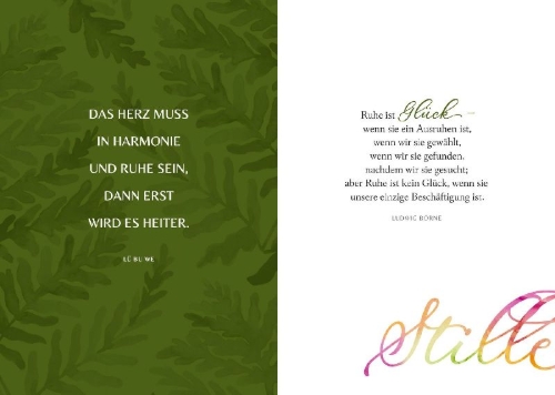 Buchcover und Innenansicht für das Buch: Wie ein Spaziergang im Wald