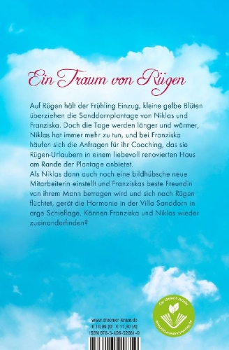 Buchcover und Innenansicht für das Buch: Villa Sanddorn