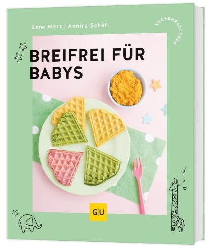 Buchcover und Innenansicht für das Buch: Breifrei für Babys