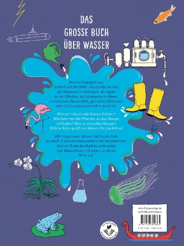 Buchcover und Innenansicht für das Buch: Het Groete Waterboek