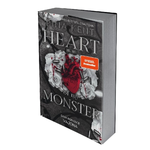 Buchcover und Innenansicht für das Buch: Heart of My Monster: A Dark Mafia Romance (Monster Trilogy Book 3)