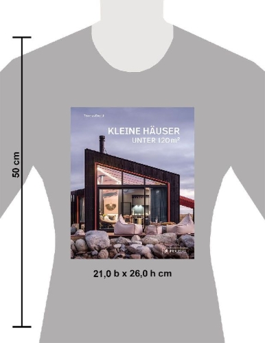 Buchcover und Innenansicht für das Buch: Kleine Häuser unter 120 m²