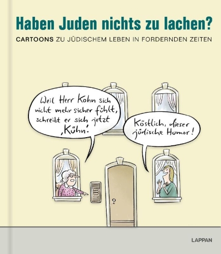 Buchcover und Innenansicht für das Buch: Haben Juden nichts zu lachen?