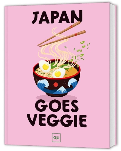 Buchcover und Innenansicht für das Buch: Japan goes Veggie
