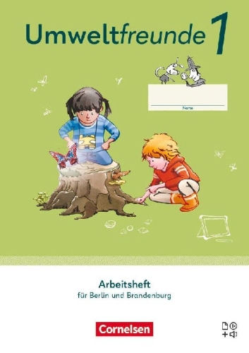 Buchcover und Innenansicht für das Buch: Umweltfreunde 1. Schuljahr. Arbeitsheft - Berlin, Brandenburg