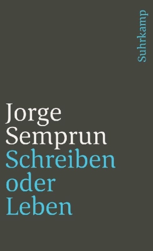 Buchcover und Innenansicht für das Buch: L'écriture ou la vie