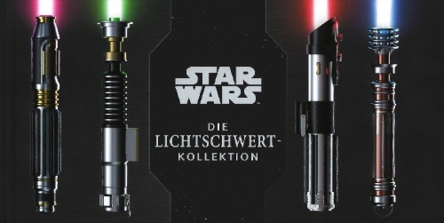 Buchcover und Innenansicht für das Buch: Star Wars: The Lightsaber Collection