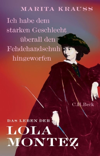 Buchcover und Innenansicht für das Buch: 'Ich habe dem starken Geschlecht überall den Fehdehandschuh hingeworfen'