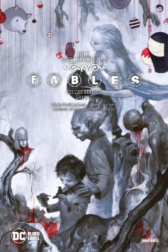 Buchcover und Innenansicht für das Buch: Fables #52-##59, #64