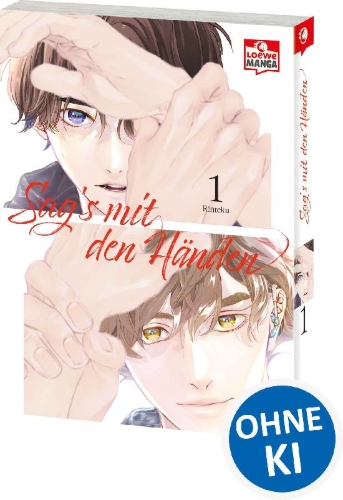 Buchcover und Innenansicht für das Buch: Sag's mit den Händen 01