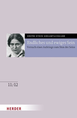 Buchcover und Innenansicht für das Buch: Endliches und ewiges Sein