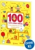 Buchcover und Innenansicht für das Buch: 100 jeux - Je m'amuse et je trace (OT)