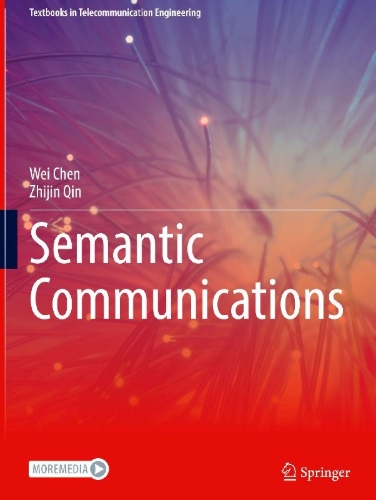 Buchcover und Innenansicht für das Buch: Semantic Communications