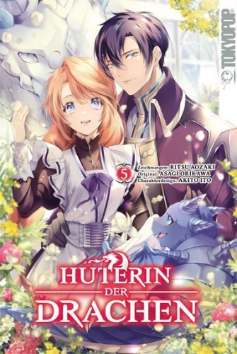 Buchcover und Innenansicht für das Buch: Hüterin der Drachen 05