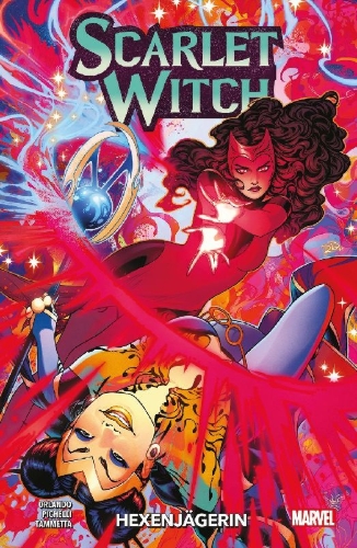 Buchcover und Innenansicht für das Buch: Scarlet Witch (2023)