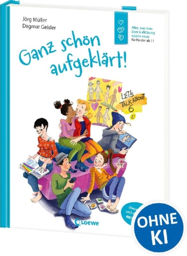 Buchcover und Innenansicht für das Buch: Ganz schön aufgeklärt!