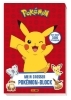 Buchcover und Innenansicht für das Buch: Pokémon: Mein großer Pokémon-Block