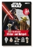 Buchcover und Innenansicht für das Buch: Star Wars: Galaktischer Sticker- und Malspaß