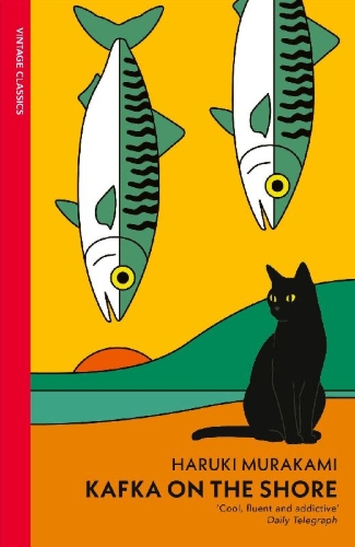 Buchcover und Innenansicht für das Buch: Kafka on the Shore