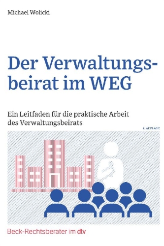 Buchcover und Innenansicht für das Buch: Der Verwaltungsbeirat im WEG