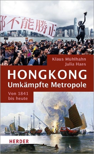Buchcover und Innenansicht für das Buch: Hongkong: Umkämpfte Metropole