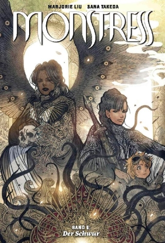 Buchcover und Innenansicht für das Buch: Monstress