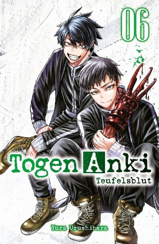 Buchcover und Innenansicht für das Buch: Togen Anki - Teufelsblut 06