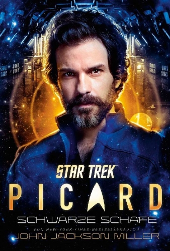 Buchcover und Innenansicht für das Buch: Star Trek: Picard: Rogue Elements