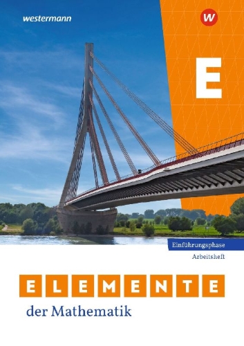 Buchcover und Innenansicht für das Buch: Elemente der Mathematik SII. Einführungsphase Arbeitsheft mit Lösungen. Für Nordrhein-Westfalen
