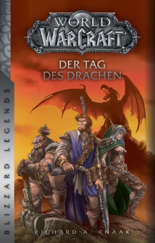 Buchcover und Innenansicht für das Buch: World of Warcraft: Day of the Dragon