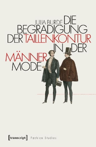 Buchcover und Innenansicht für das Buch: Die Begradigung der Taillenkontur in der Männermode
