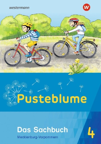 Buchcover und Innenansicht für das Buch: Pusteblume. Das Sachbuch 4. Schülerband. Für Mecklenburg-Vorpommern
