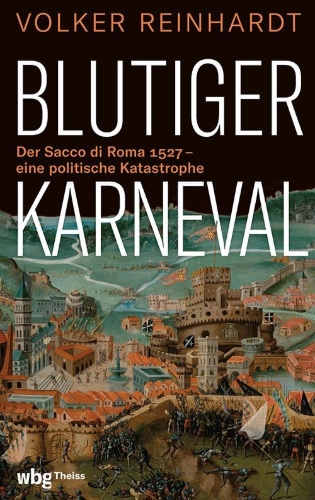 Buchcover und Innenansicht für das Buch: Blutiger Karneval