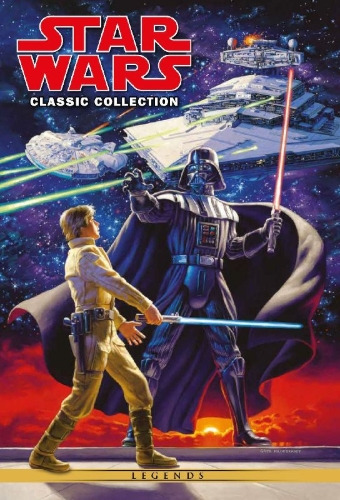 Buchcover und Innenansicht für das Buch: Star Wars: The Original Marvel Years Omnibus Vol. 1