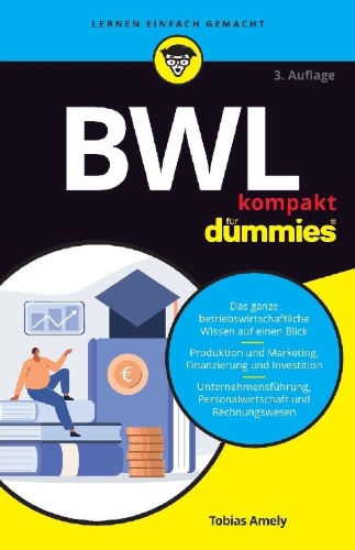 Buchcover und Innenansicht für das Buch: BWL kompakt für Dummies
