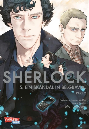 Buchcover und Innenansicht für das Buch: Sherlock