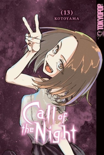 Buchcover und Innenansicht für das Buch: Kotoyama: Call of the Night 13