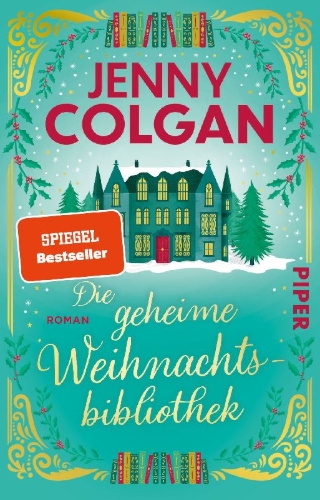 Buchcover und Innenansicht für das Buch: The Secret Christmas Library