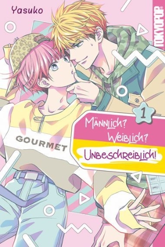 Buchcover und Innenansicht für das Buch: Männlich? Weiblich? Unbeschreiblich! 01