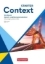 Buchcover und Innenansicht für das Buch: Context Starter. Sprach- und Kompetenztrainer - Workbook mit Lösungen, Audio und Video