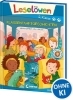 Buchcover und Innenansicht für das Buch: Leselöwen 2. Klasse - Klassenfahrtgeschichten