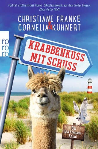 Buchcover und Innenansicht für das Buch: Krabbenkuss mit Schuss